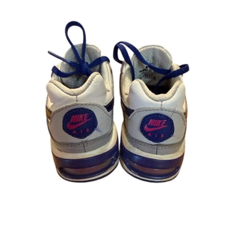 Nike Air Max Wright Kids Shoes White Grey Navy Pink Size‎ 10C Toddler